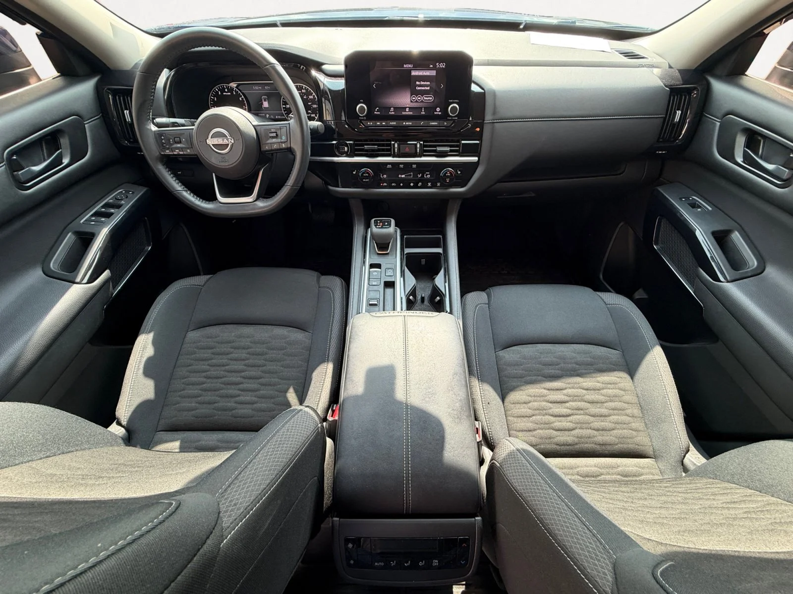 Certified Used 2025 Deep Ocean Blue Pearl Nissan SV image 2