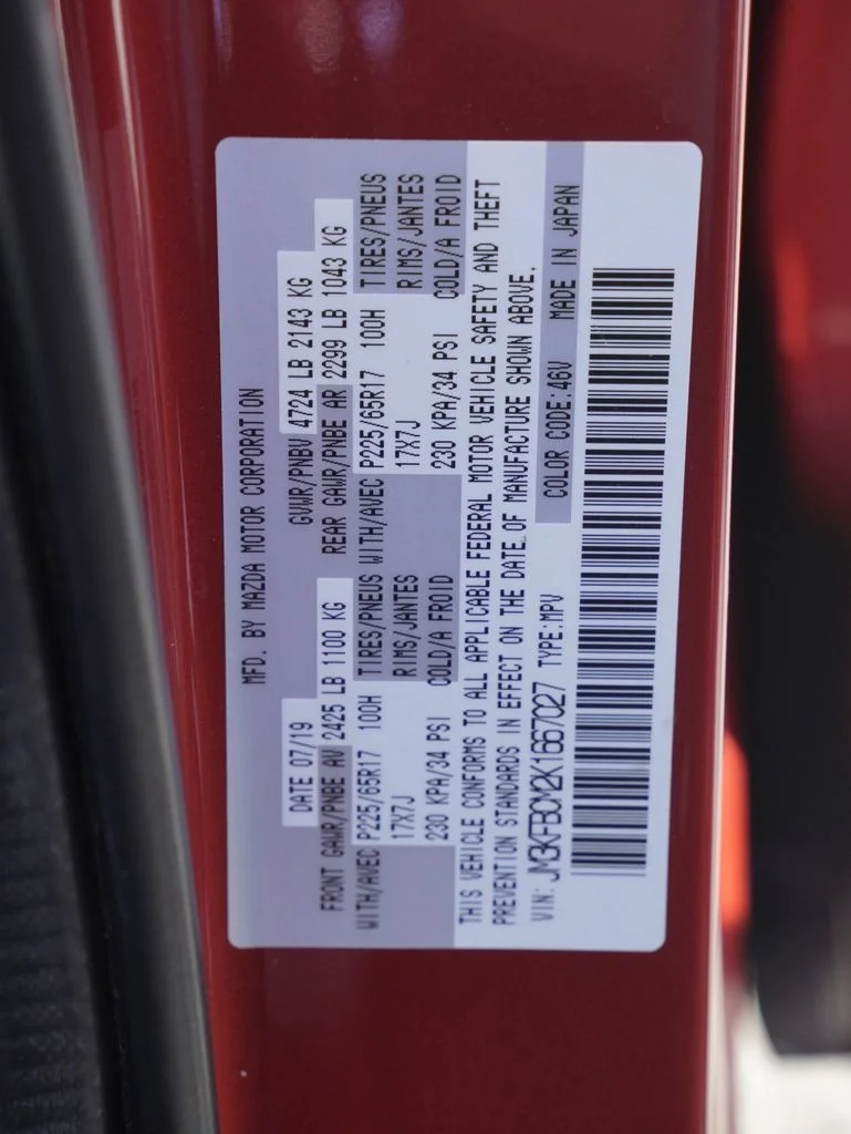 Used 2019 Red Mazda Touring image 36