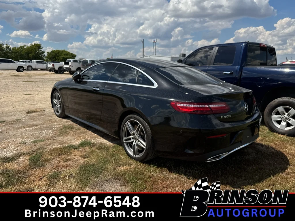 Used 2018 Obsidian Black Metallic Mercedes-Benz E400 image 4