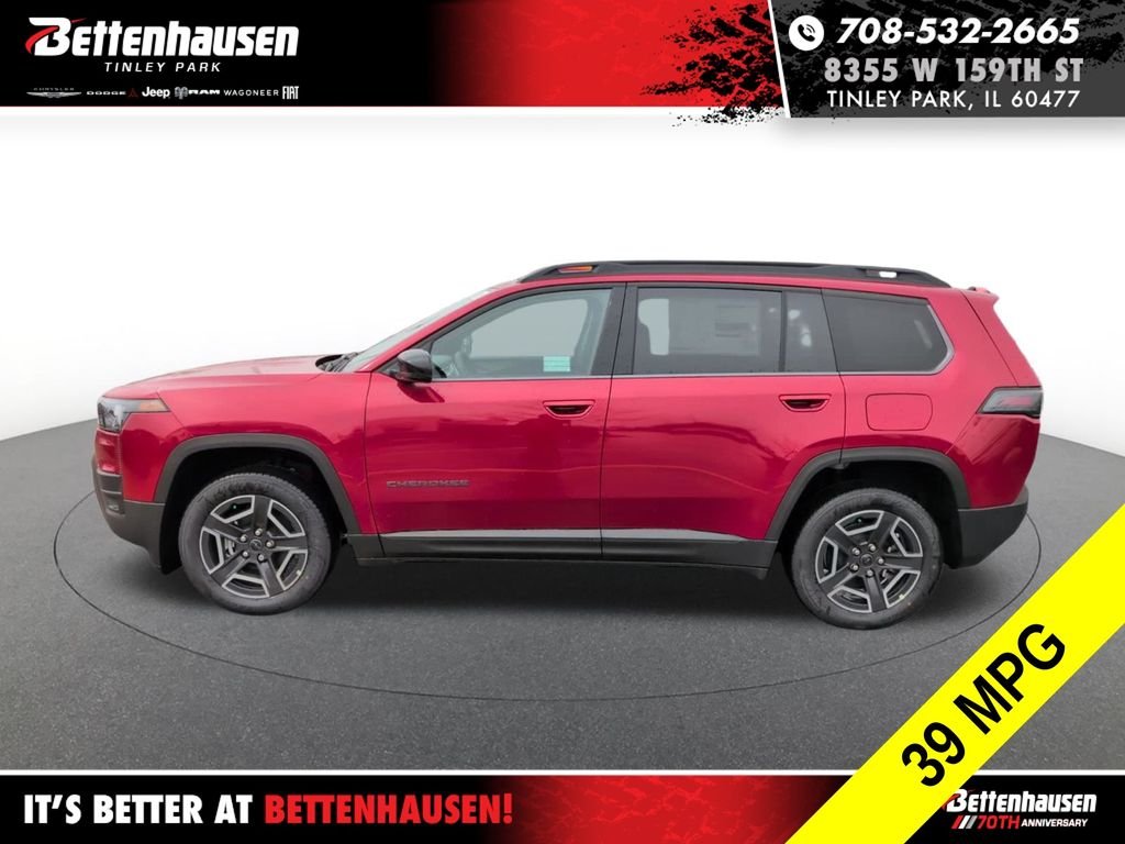 New 2026 Red Hot Pearl-Coat Exterior Paint Jeep Limited image 8