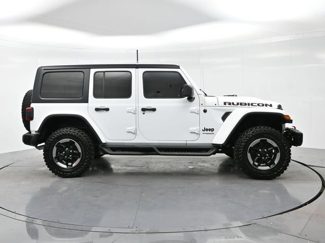 Used 2018 Bright White Clearcoat Jeep Rubicon image 8