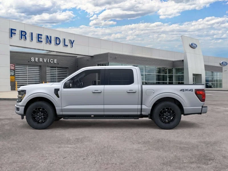 New 2026 Iconic Silver Metallic Ford XLT image 3