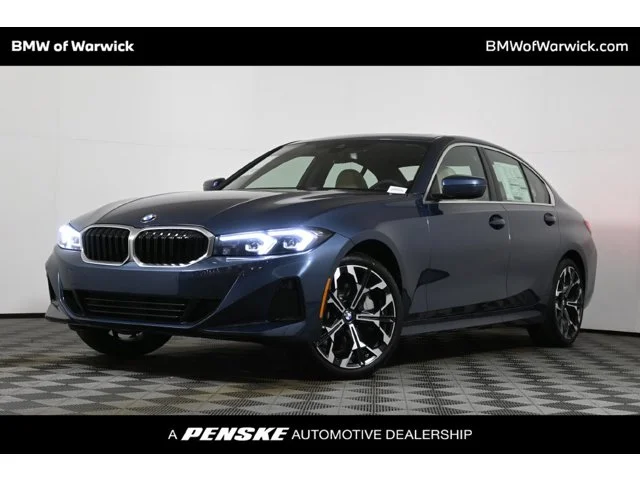 New 2026 Arctic Race Blue metallic BMW 330i xDrive image 1