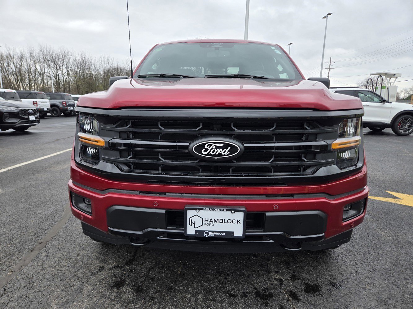 New 2026 Ruby Red Metallic Tinted Ford XLT image 26