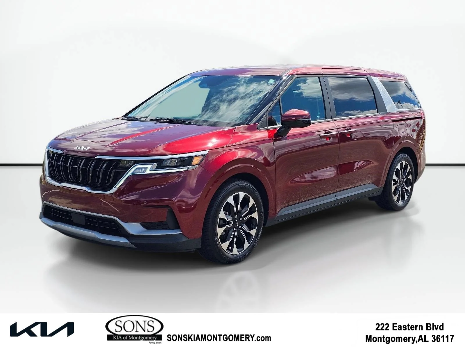 Used 2024 Flare Red Kia EX image 1
