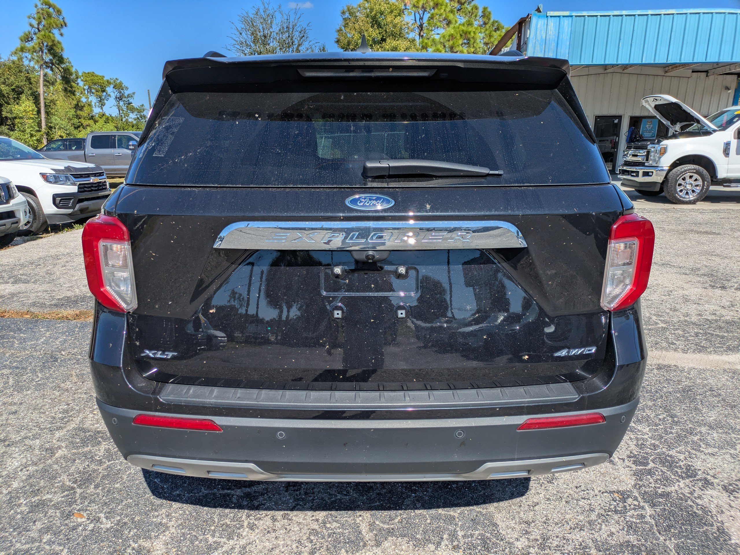 Used 2022 Agate Black Metallic Ford XLT image 5