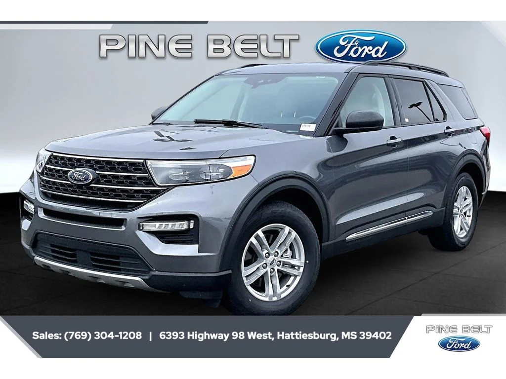 Used 2021 Carbonized Gray Metallic Ford XLT image 5