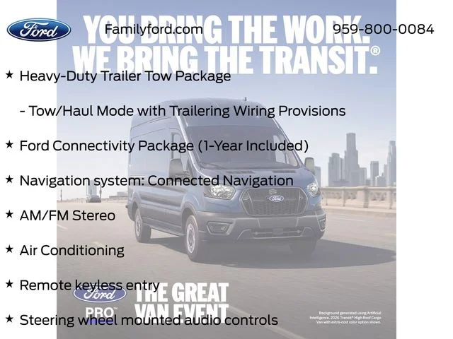 2026 Ford Transit Van Base - Photo 20