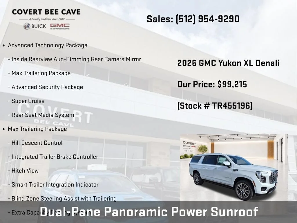 New 2026 Glacier White Tricoat GMC Denali image 18
