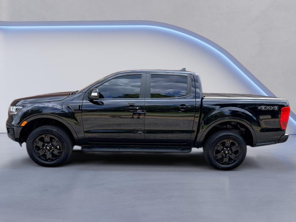 Used 2021 Shadow Black Ford LARIAT image 2