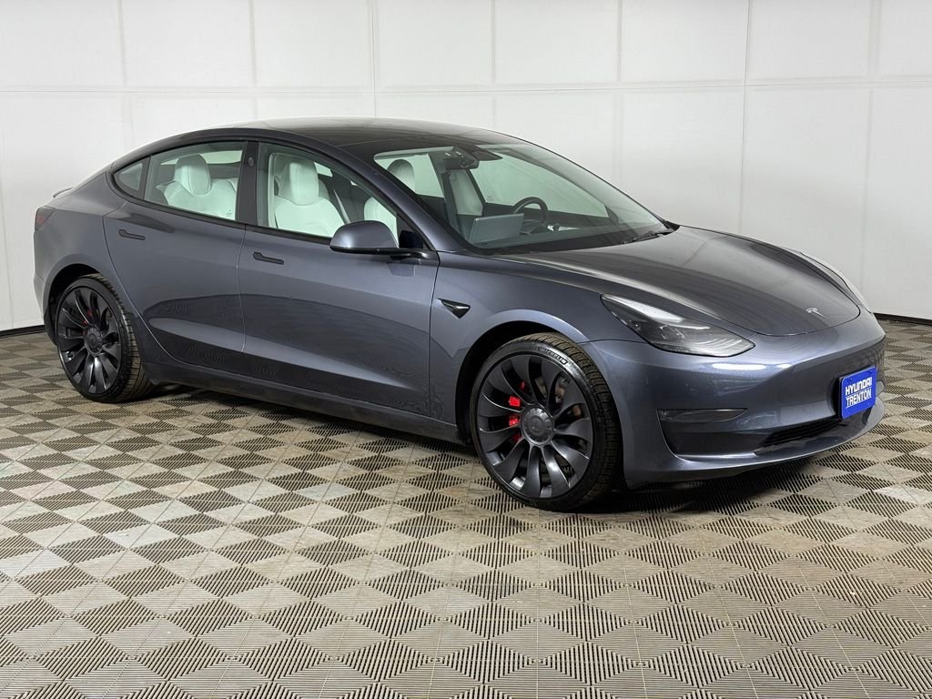 Used 2023 Tesla Model 3 Performance with VIN 5YJ3E1EC6PF614960 for sale in Ewing Township, NJ