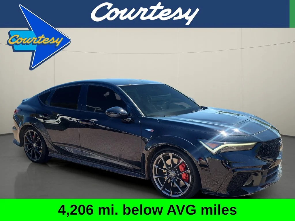Used 2025 Black Acura Type S image 1