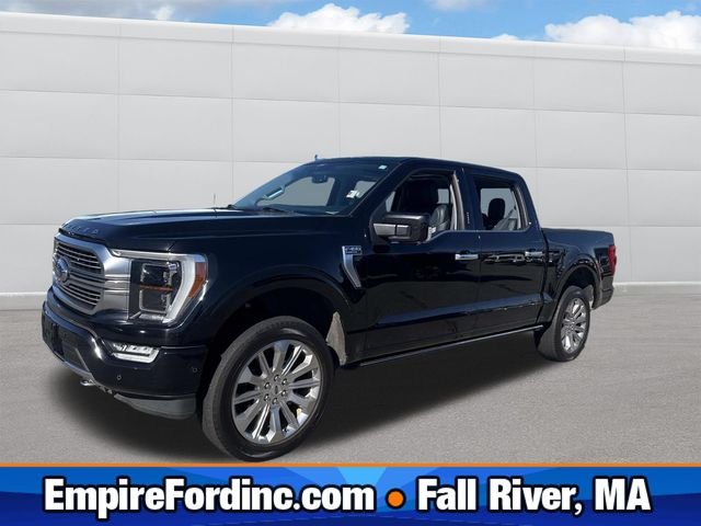 Used 2022 Agate Black Metallic Ford Limited image 1
