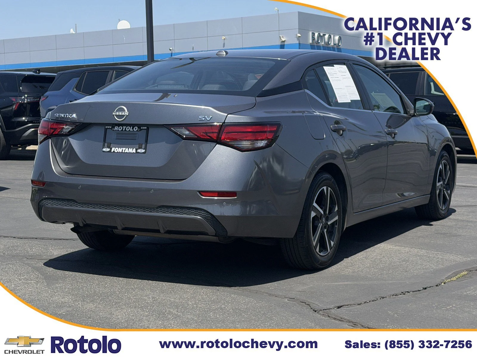 Used 2024 Gun Metallic Nissan SV image 6