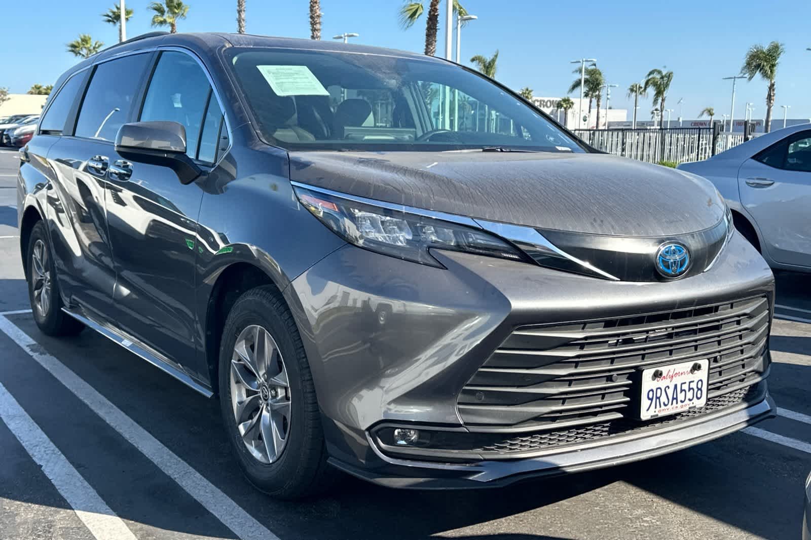 Certified Used 2025 Magnetic Gray Metallic Toyota XLE image 2