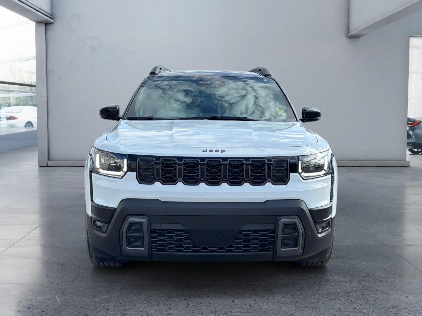 New 2026 Bright White Jeep Overland image 8