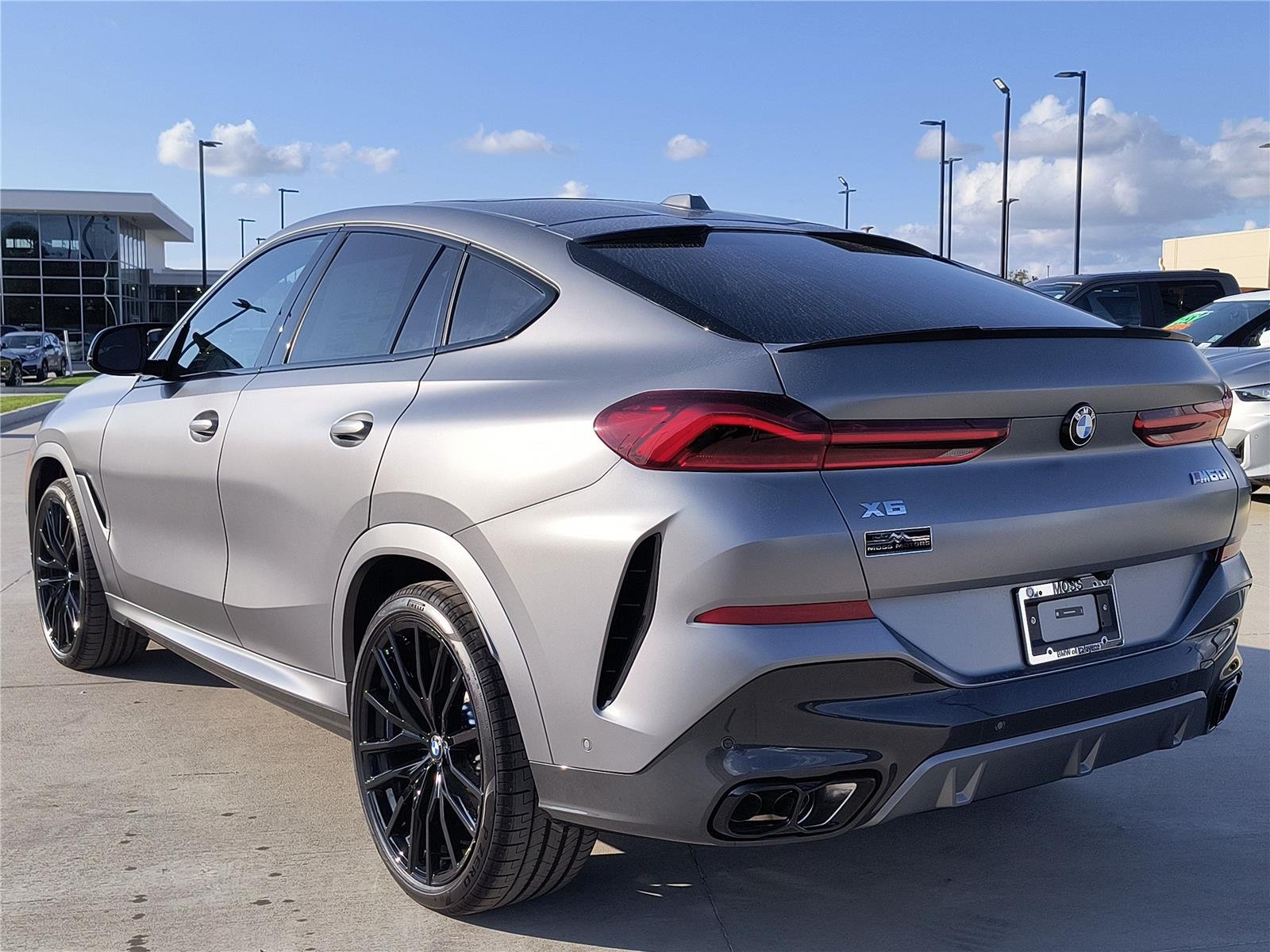 New 2026 Frozen Pure Grey Metallic BMW M60i image 3
