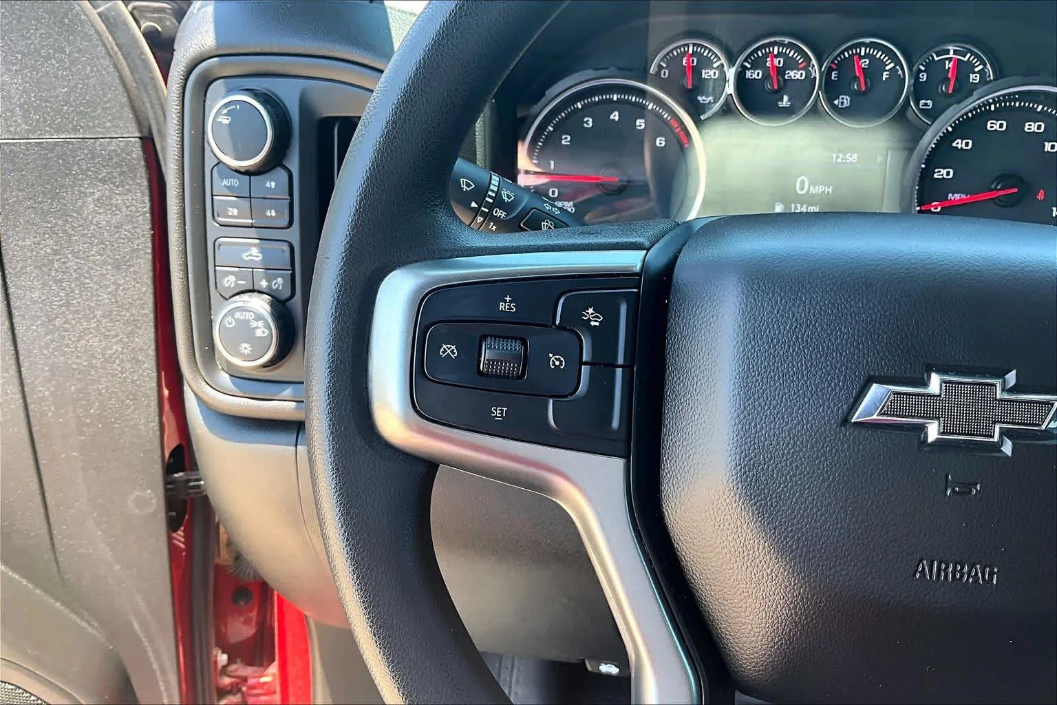 Used 2021 Cherry Red Tintcoat Chevrolet Custom Trail Boss image 24