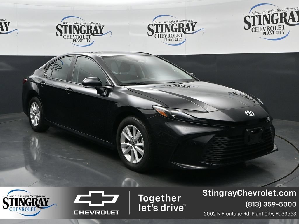 Used 2025 Black Toyota LE image 1