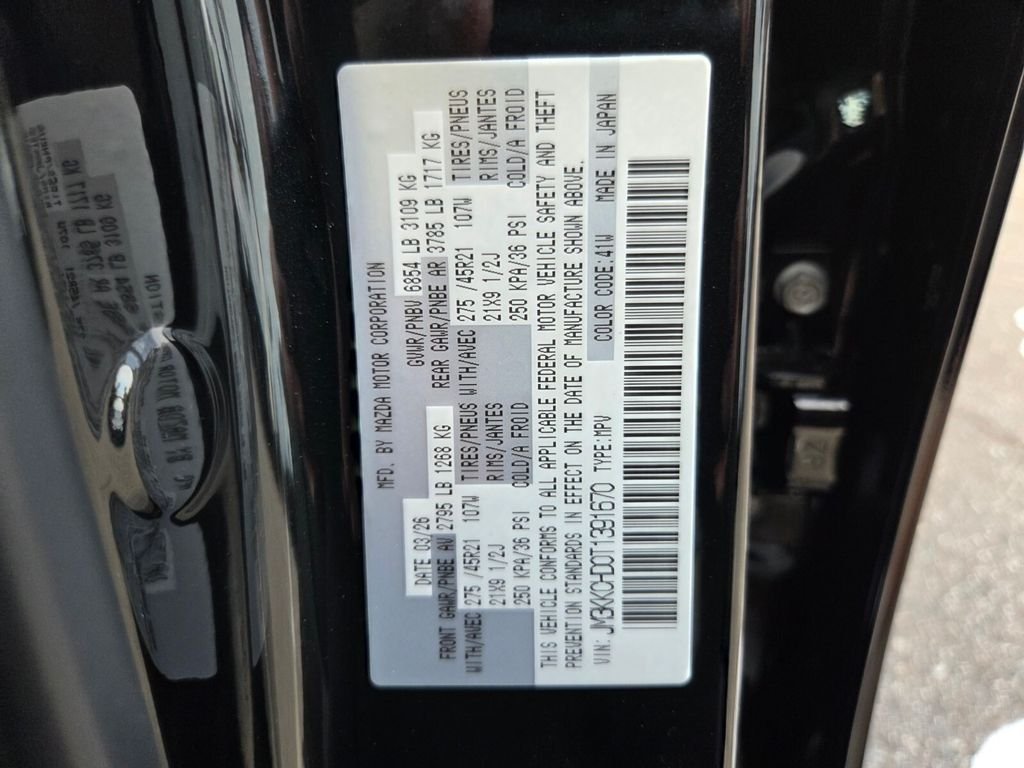 New 2026 Jet Black Mica Mazda 3.3 Turbo Premium Sport AWD image 19