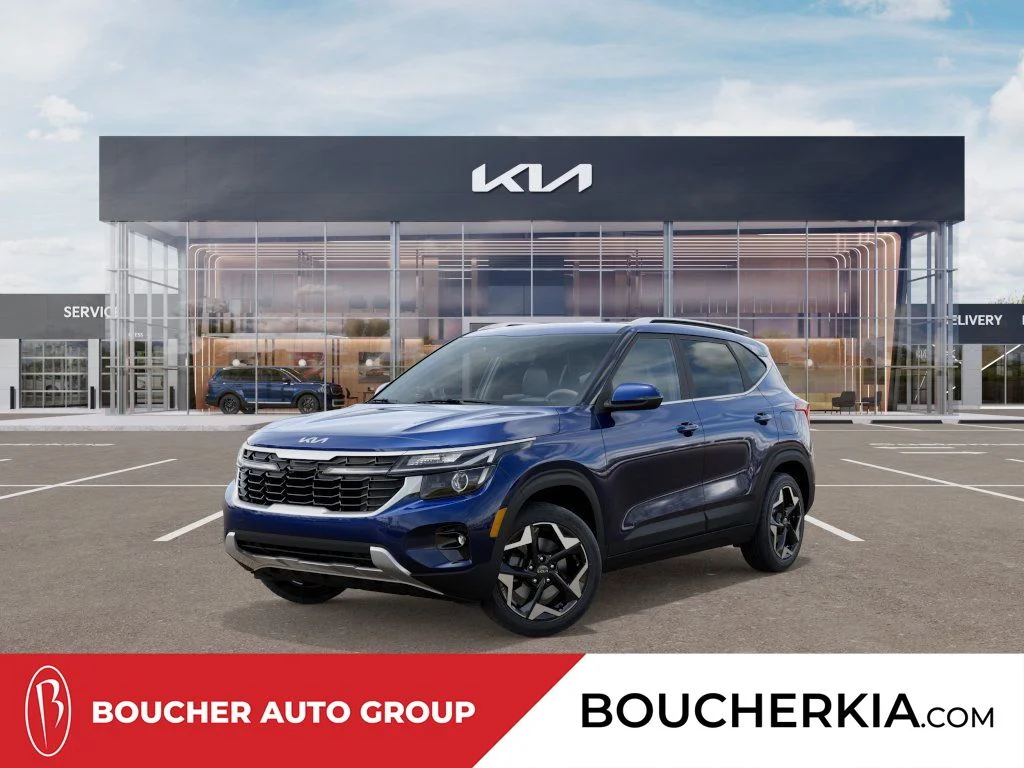 New 2026 Dark Ocean Blue Kia EX image 1
