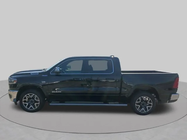 New 2027 Diamond Black Crystal Pearl-Coat Exterior Paint RAM Laramie image 2