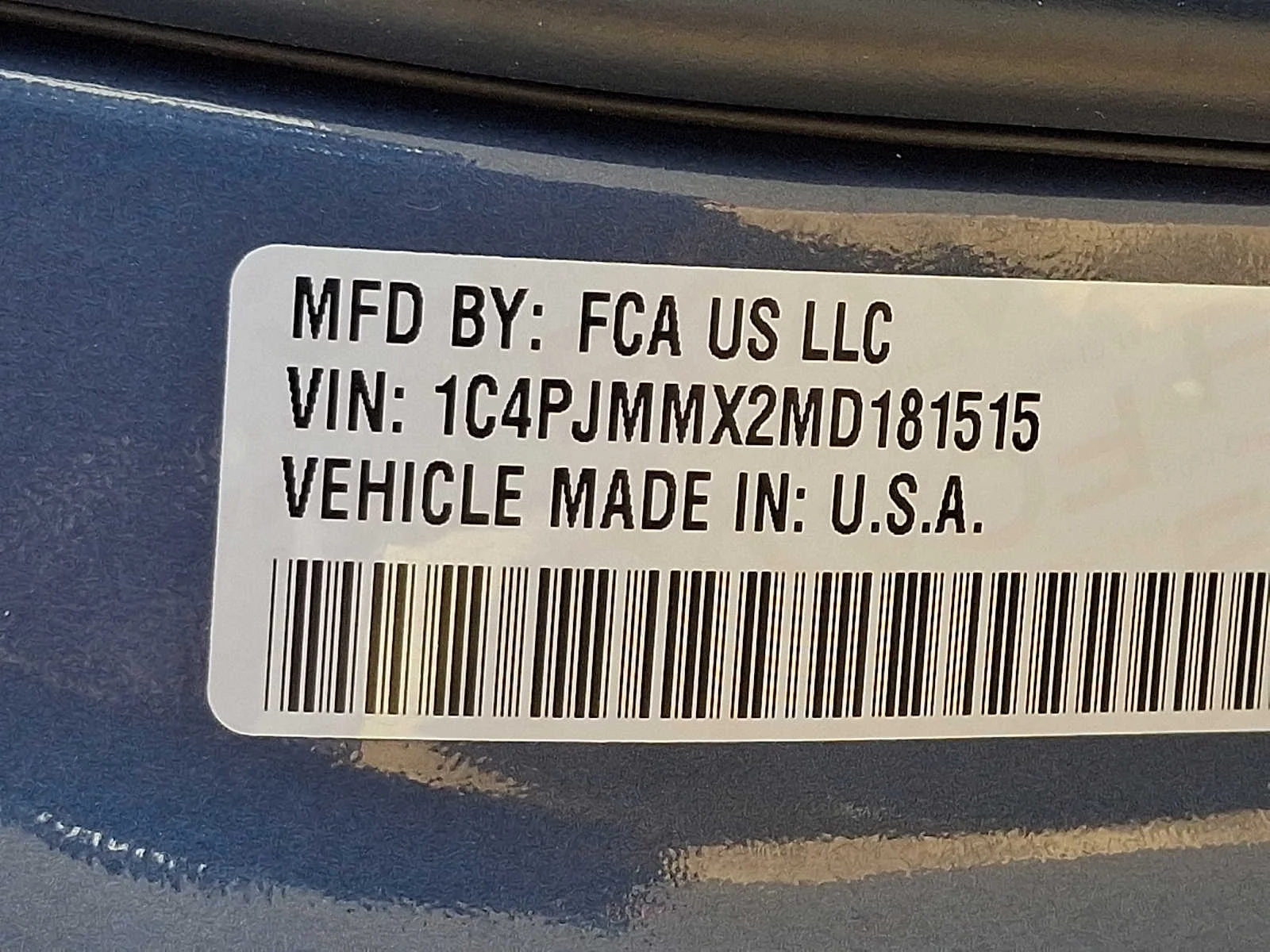 Used 2021 Slate Blue Pearlcoat Jeep Latitude Lux image 26