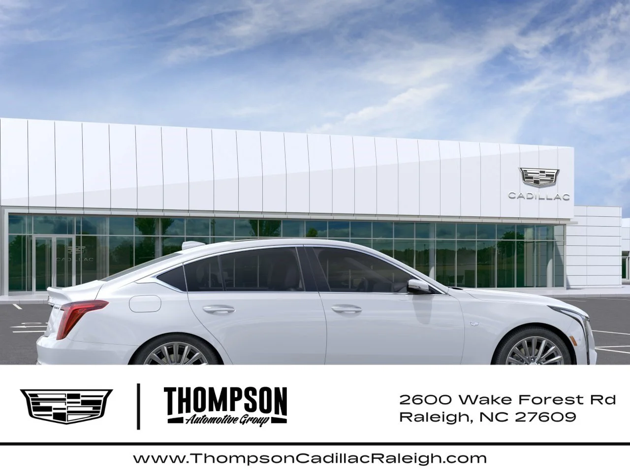 New 2026 Vibrant White Tricoat Cadillac Premium Luxury image 5