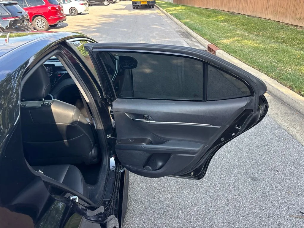 Used 2023 Midnight Black Metallic Toyota SE image 32