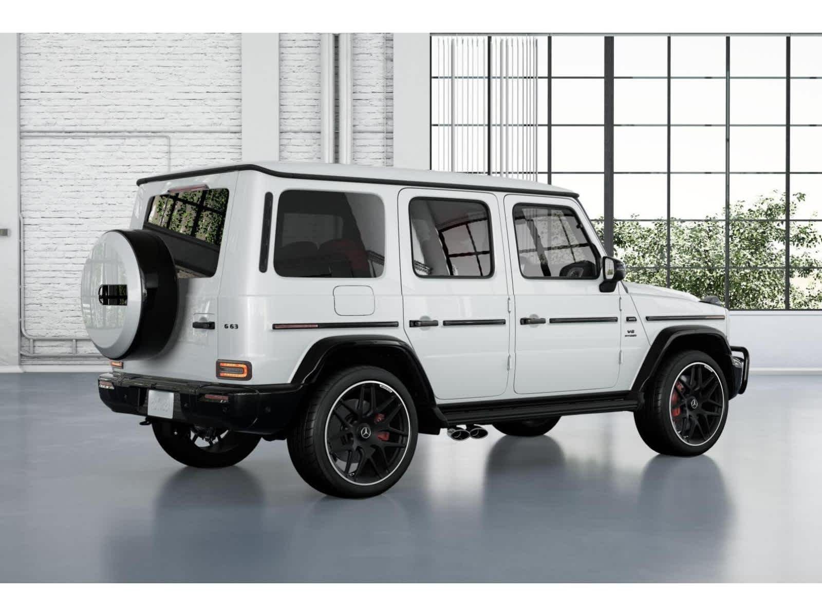 New 2026 MANUFAKTUR Moonlight White Metallic Mercedes-Benz AMG® G 63 SUV image 59