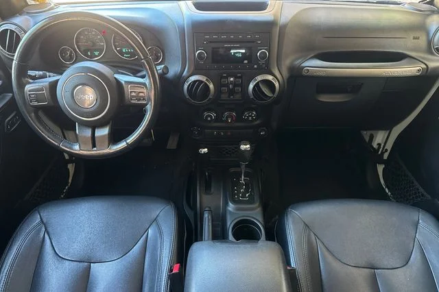 Used 2016 White Jeep Unlimited Sport image 14