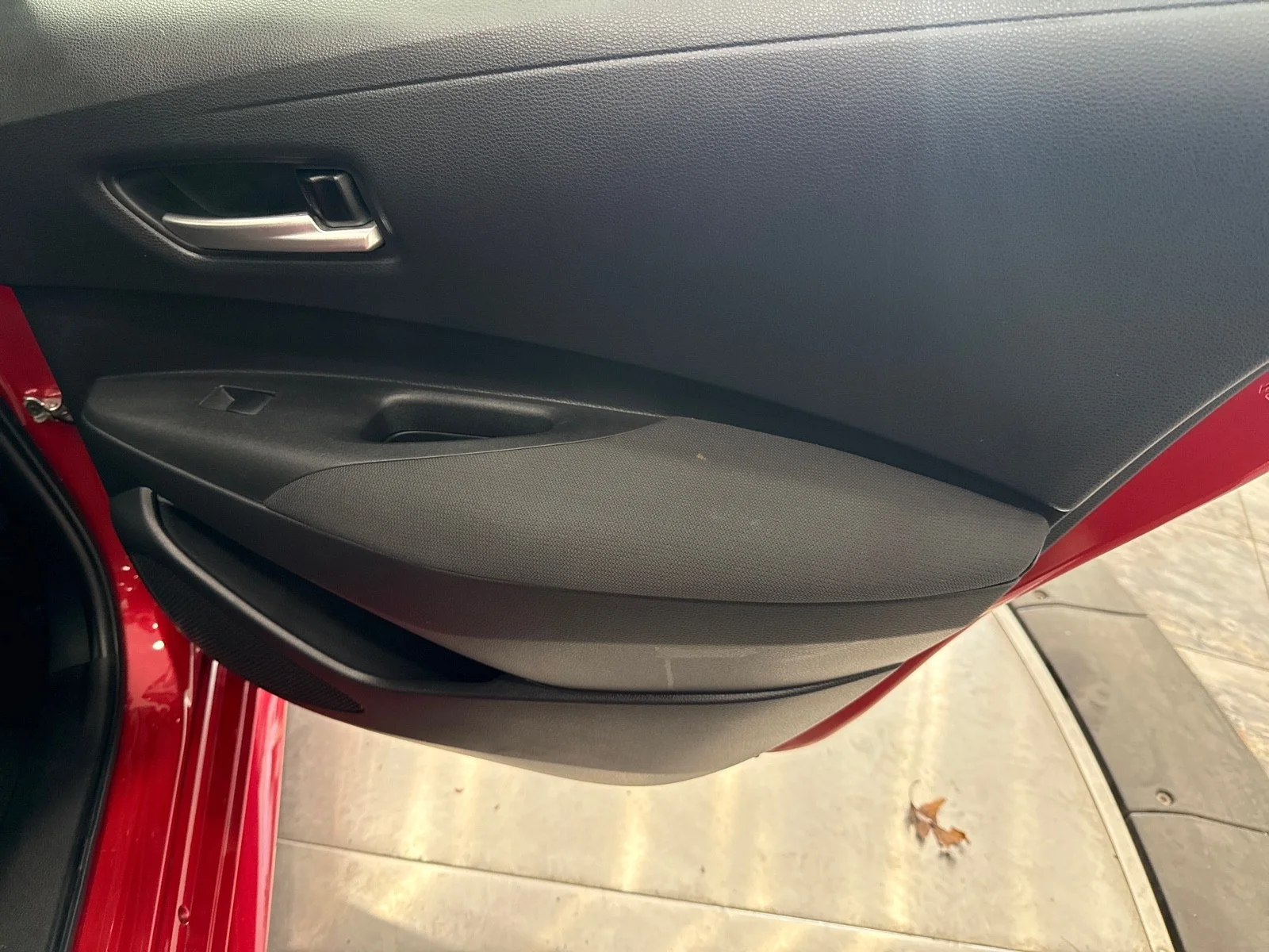 Used 2021 Barcelona Red Metallic Toyota LE image 39