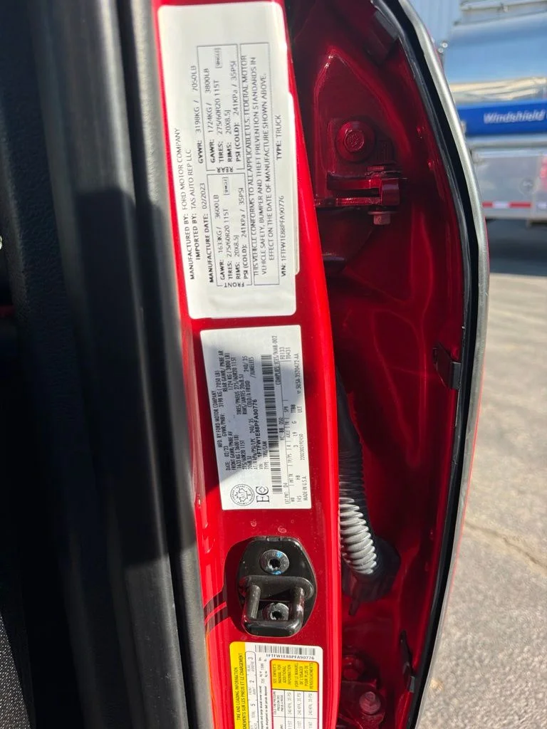 Certified Used 2023 Red Ford Lariat image 57