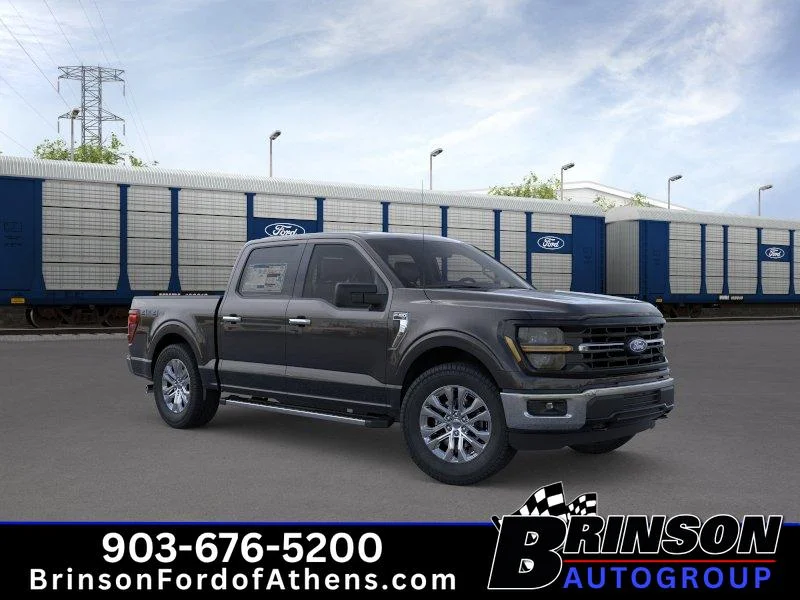 New 2026 Agate Black Metallic Ford XLT image 7