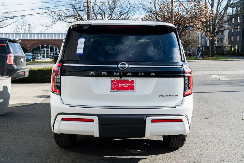 New 2026 Aspen White TriCoat Nissan Platinum image 5