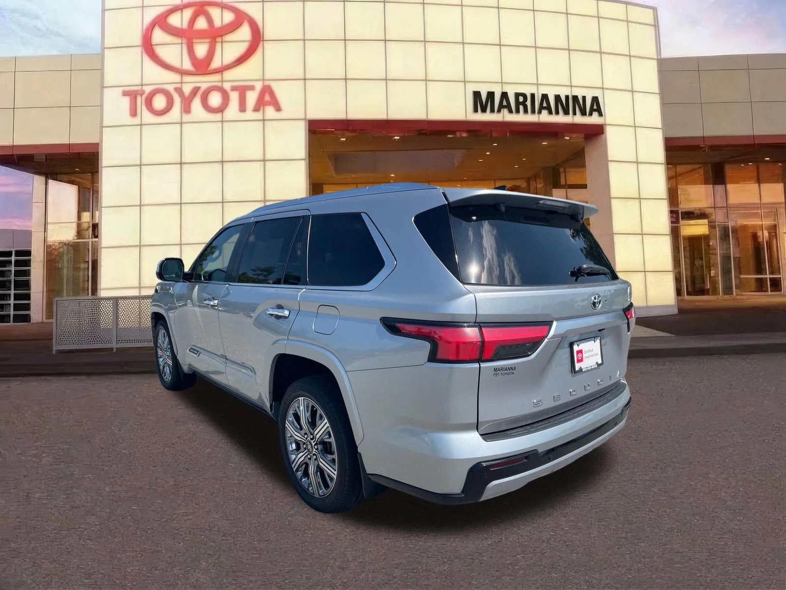 Used 2025 Celestial Silver Metallic Toyota Capstone image 12