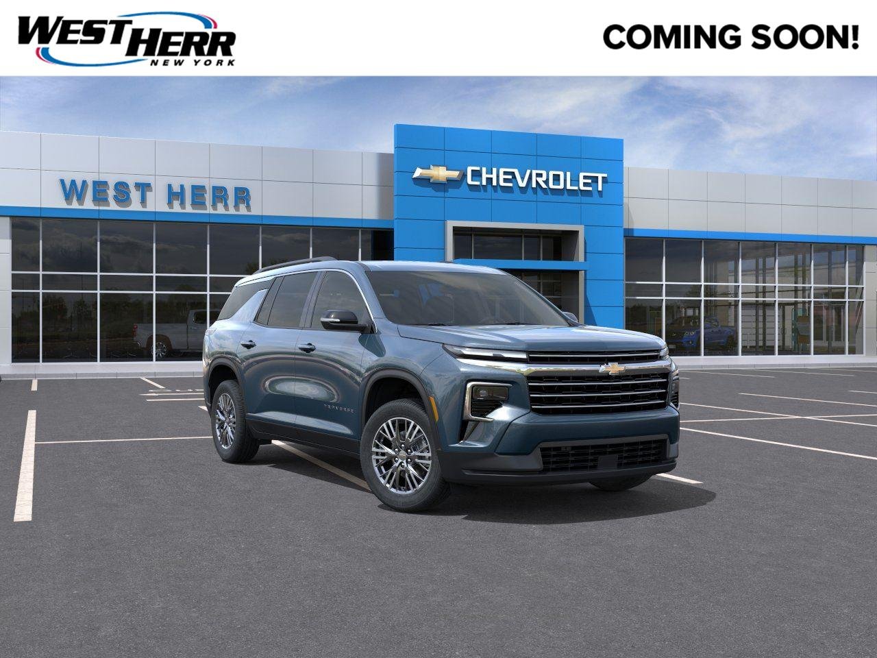 Used 2026 Lakeshore Blue Metallic Chevrolet AWD LT image 1