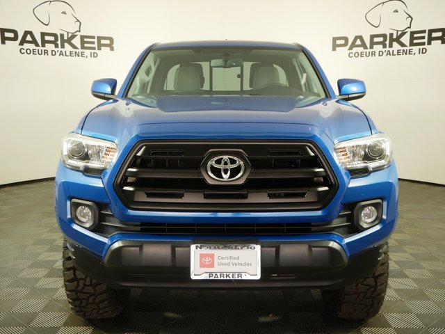 Certified Used 2017 Blazing Blue Pearl Toyota Extended Cab SR5 image 3