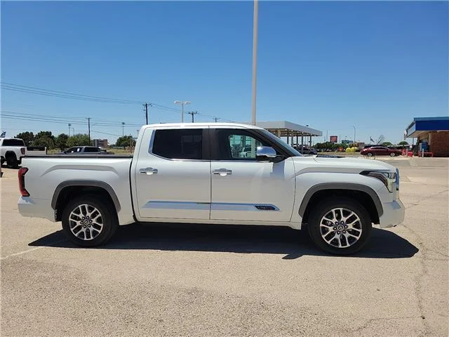 Used 2024 Wind Chill Pearl Toyota 1794 Limited Edition (A10) 4x4 CrewMax 5.5 ft. box image 5