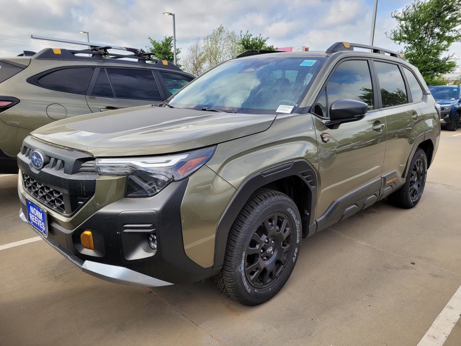 New 2026 Autumn Green Metallic Subaru Wilderness image 1