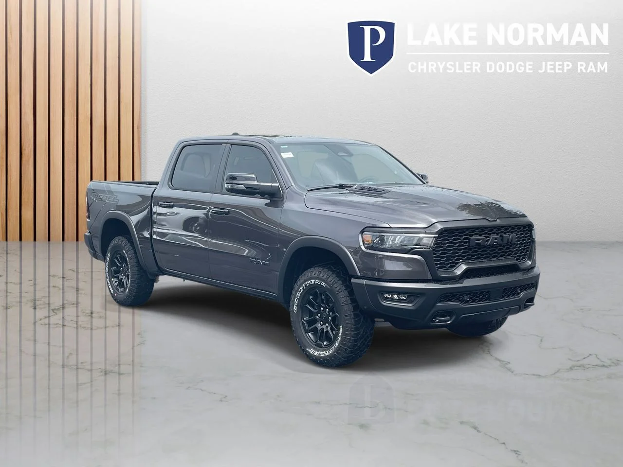 New 2026 Granite Crystal Metallic Clear-Coat Exterior Paint RAM Rebel image 2