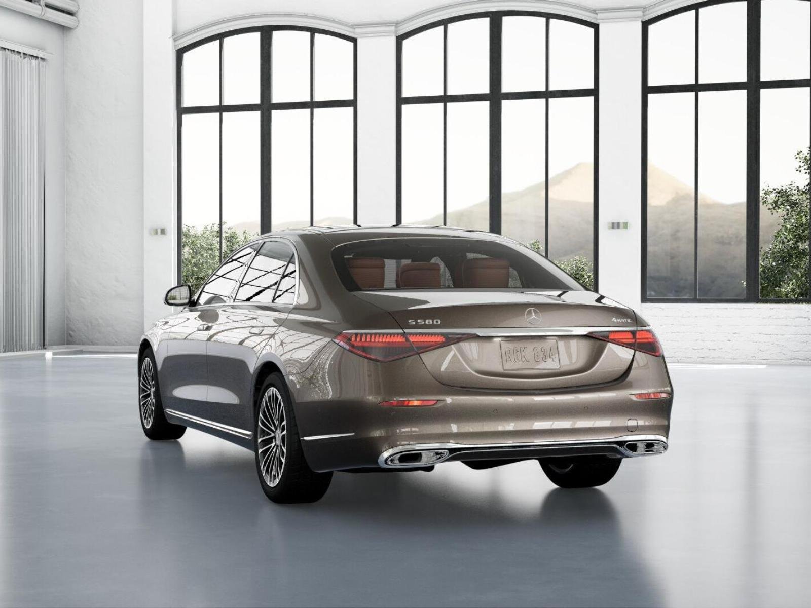 New 2026 Sonoran Brown Metallic Mercedes-Benz S 580 image 26