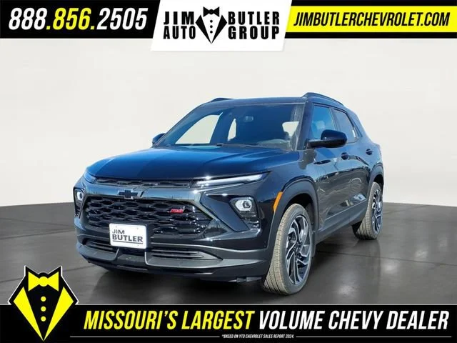New 2026 Mosaic Black Metallic Chevrolet RS image 1