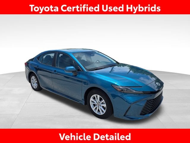 Certified Used 2025 Blue Toyota LE image 3