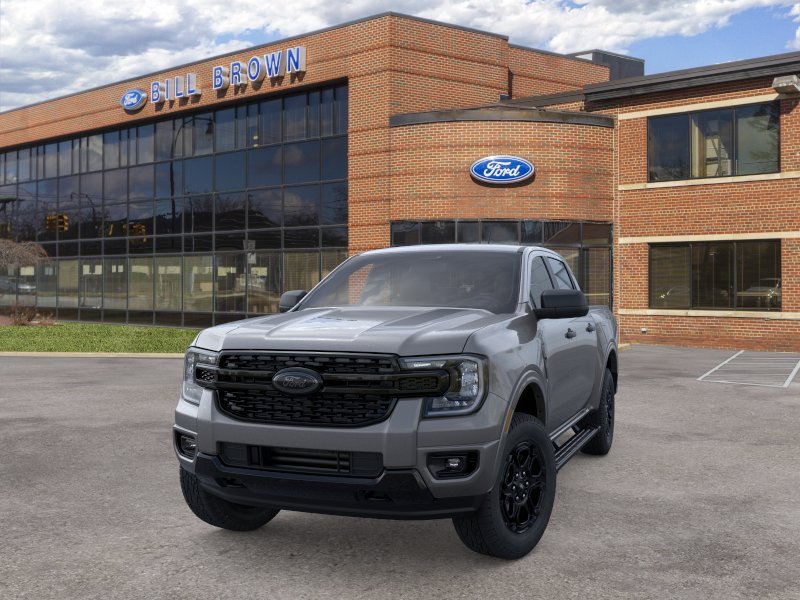 New 2026 Carbonized Gray Metallic Ford XLT image 2