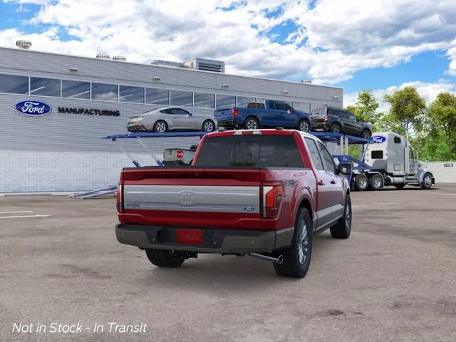 New 2026 Ruby Red Metallic Tinted Clearcoat Ford King Ranch image 9