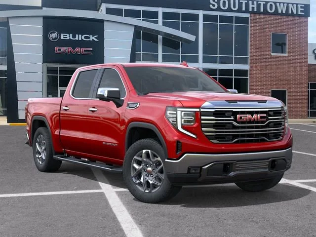 New 2026 VOLCANIC RED TINTCOAT GMC SLT image 7