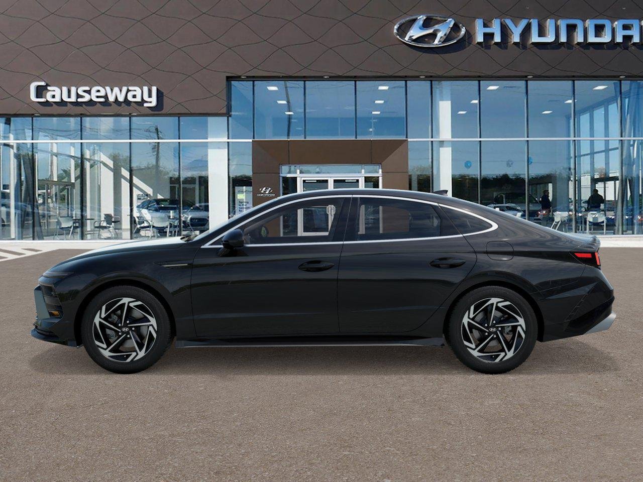 New 2026 Black Hyundai SEL Sport image 3