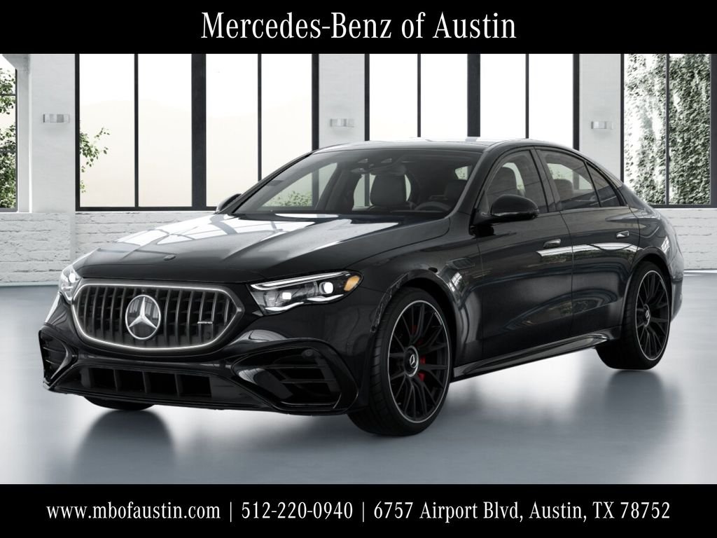 New 2027 Black Mercedes-Benz AMG® E 53 Hybrid Sedan image 1