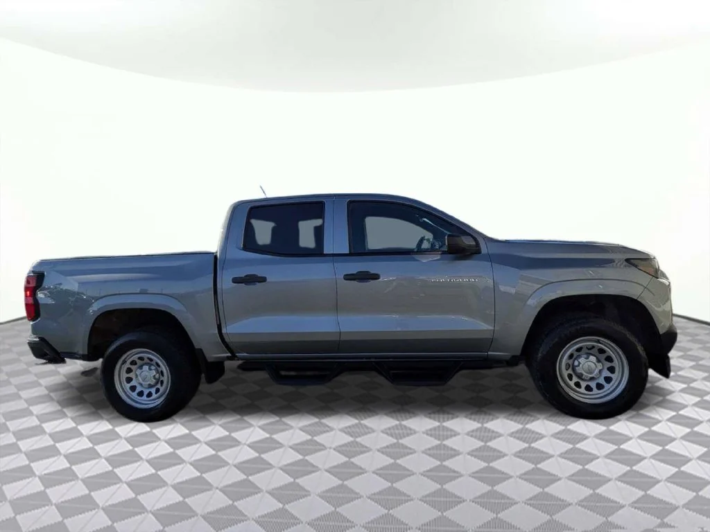 Certified Used 2024 Sterling Gray Metallic Chevrolet Work Truck image 2